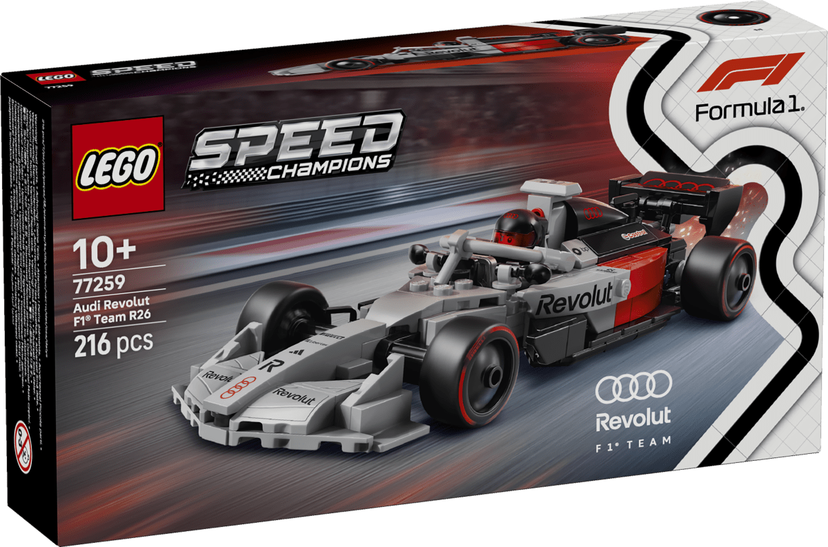 LEGO Speed Champions Audi Revolut F1 Team R26 Race Car 77259 - Phillips Hobbies