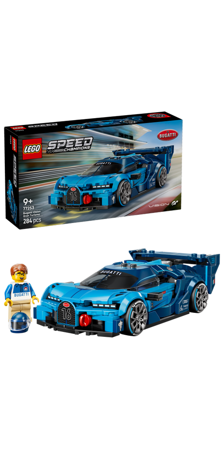 LEGO® Speed Champions Bugatti Vision Gran Turismo Hyper Sports Car 77253 - Phillips Hobbies