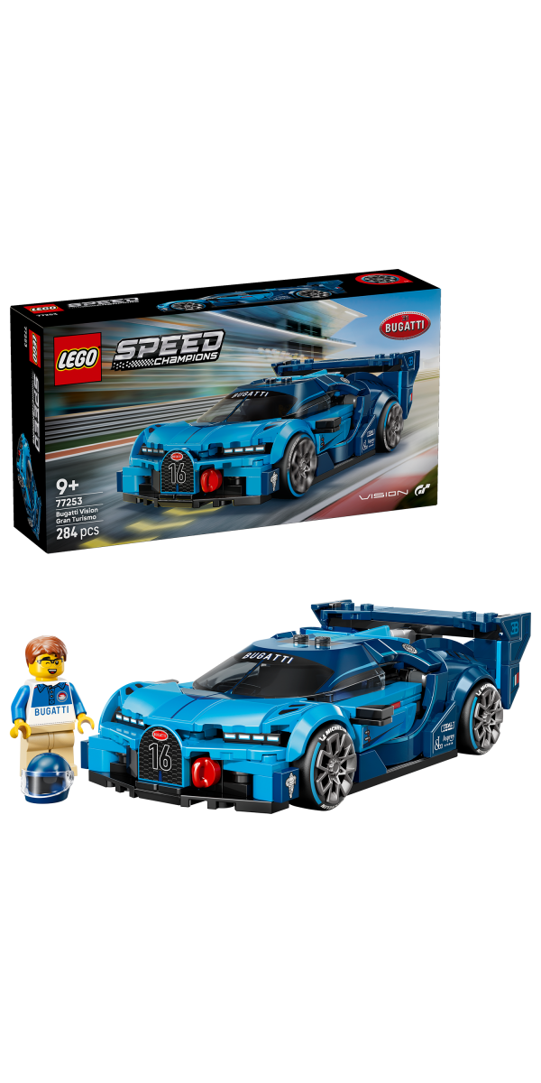 LEGO® Speed Champions Bugatti Vision Gran Turismo Hyper Sports Car 77253 - Phillips Hobbies