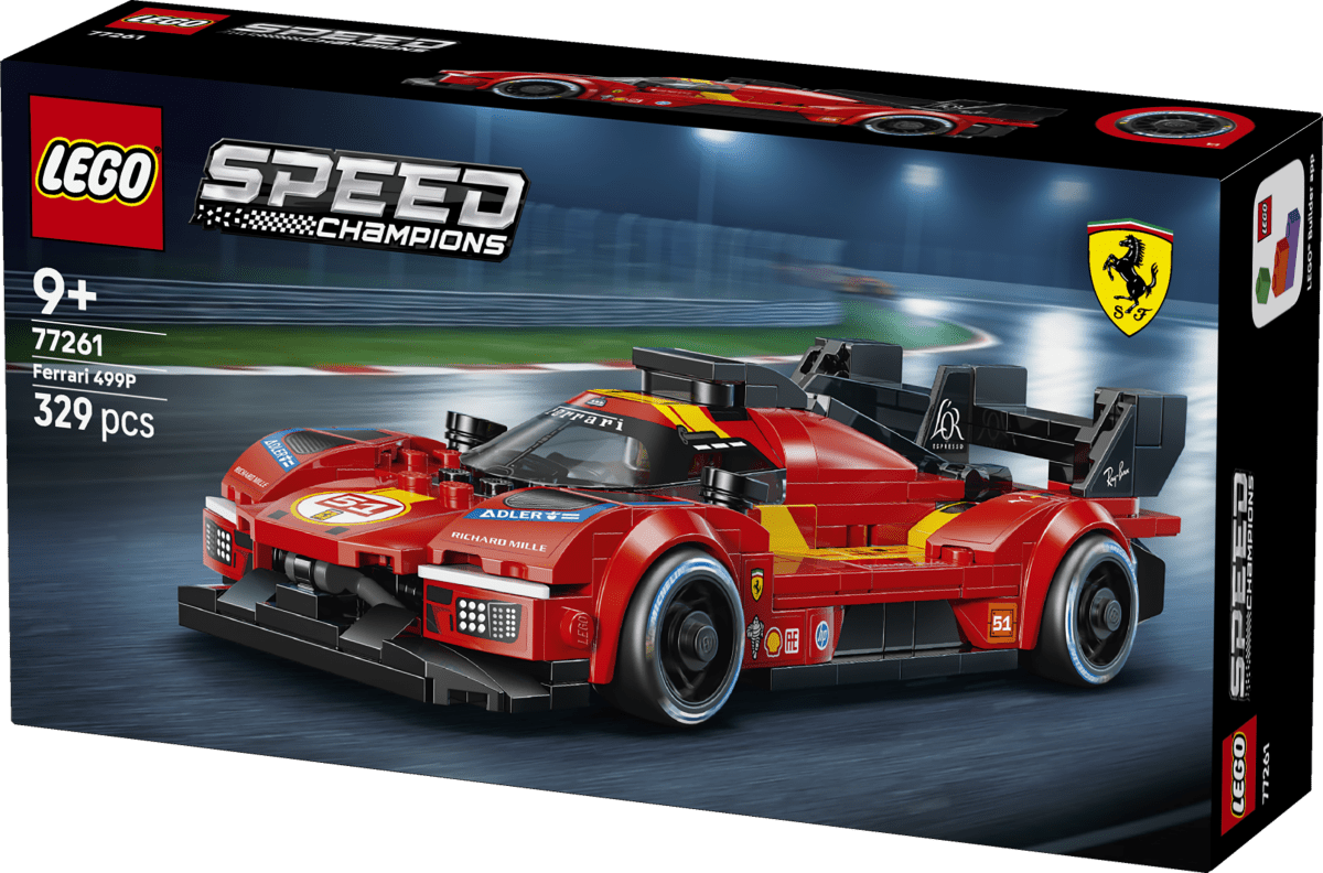 LEGO Speed Champions Ferrari 499P Ferrari Toy Car 77261 - Phillips Hobbies