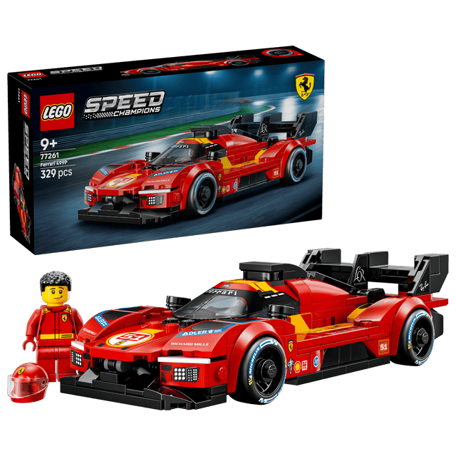 LEGO Speed Champions Ferrari 499P Ferrari Toy Car 77261 - Phillips Hobbies