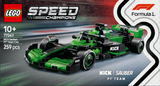LEGO® Speed Champions KICK Sauber F1® Team C44 Race Car Toy Vehicle 77247 - Phillips Hobbies