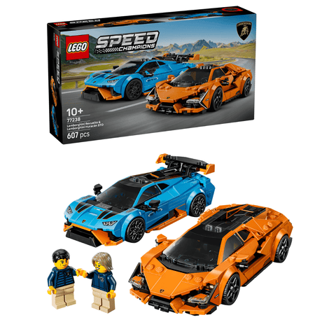 LEGO Speed Champions Lamborghini Revuelto & Huracán STO 77238 - Phillips Hobbies