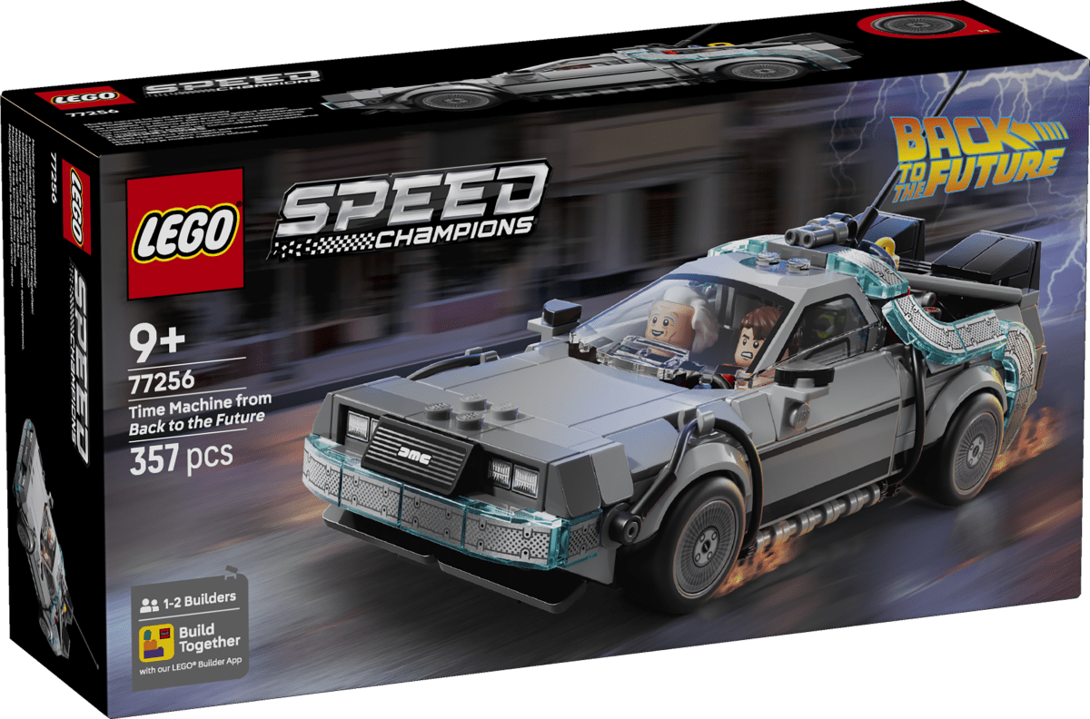 LEGO® Speed Champions Time Machine from Back to the Future 77256 - Phillips Hobbies