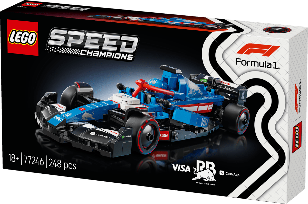 LEGO® Speed Champions Visa Cash App RB VCARB 01 F1® Race Car Vehicle Kit 77246 - Phillips Hobbies