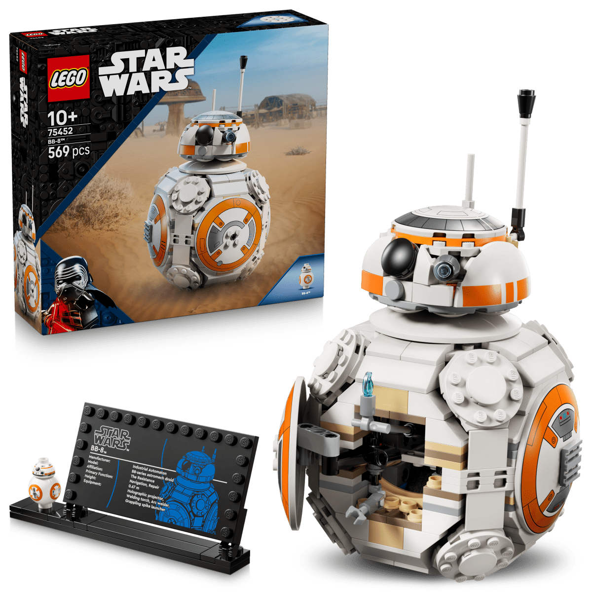 LEGO® Star Wars™ BB - 8™ Astromech Droid Building Toy 75452 - Phillips Hobbies