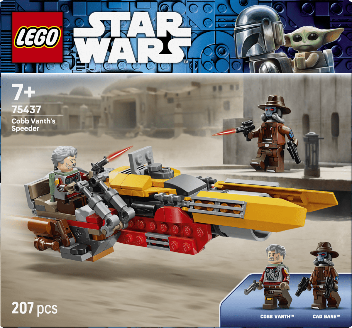 LEGO® Star Wars™ Cobb Vanth’s Speeder Toy Building Set 75437 - Phillips Hobbies