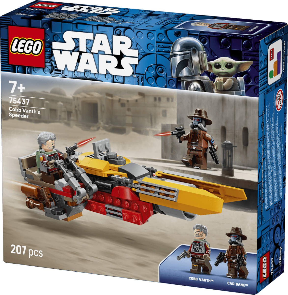 LEGO® Star Wars™ Cobb Vanth’s Speeder Toy Building Set 75437 - Phillips Hobbies