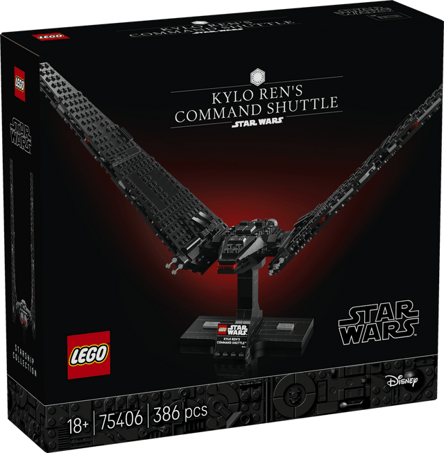 LEGO Star Wars Kylo Ren’s Command Shuttle Building Set 75406 - Phillips Hobbies