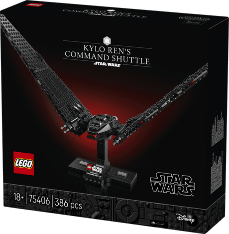 LEGO Star Wars Kylo Ren’s Command Shuttle Building Set 75406 - Phillips Hobbies