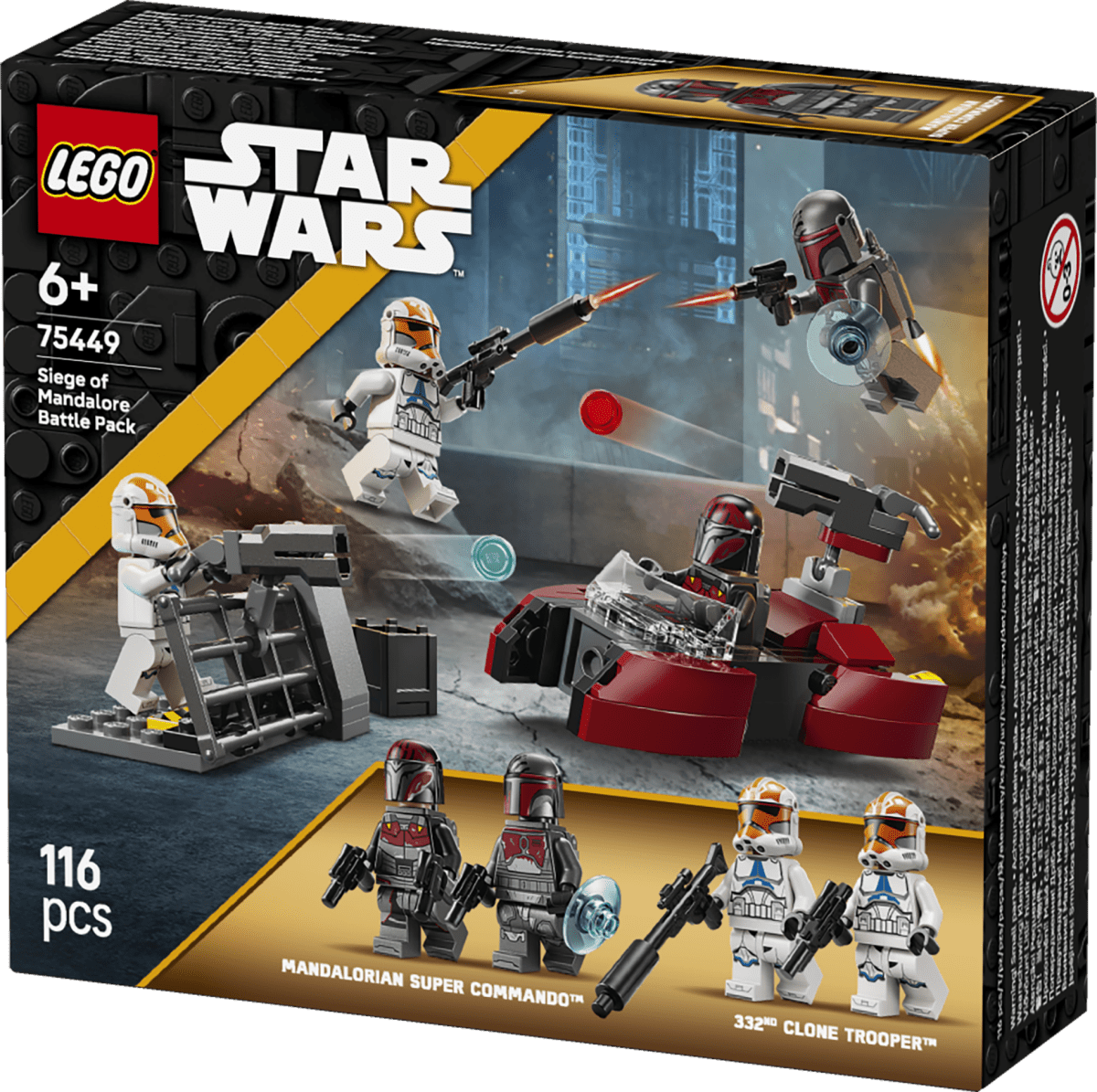 LEGO® Star Wars™ Siege of Mandalore Battle Pack Set 75449 - Phillips Hobbies
