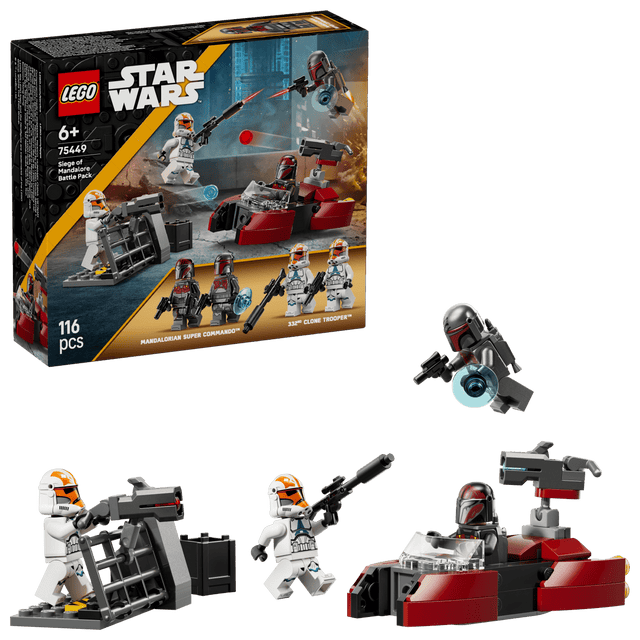 LEGO® Star Wars™ Siege of Mandalore Battle Pack Set 75449 - Phillips Hobbies
