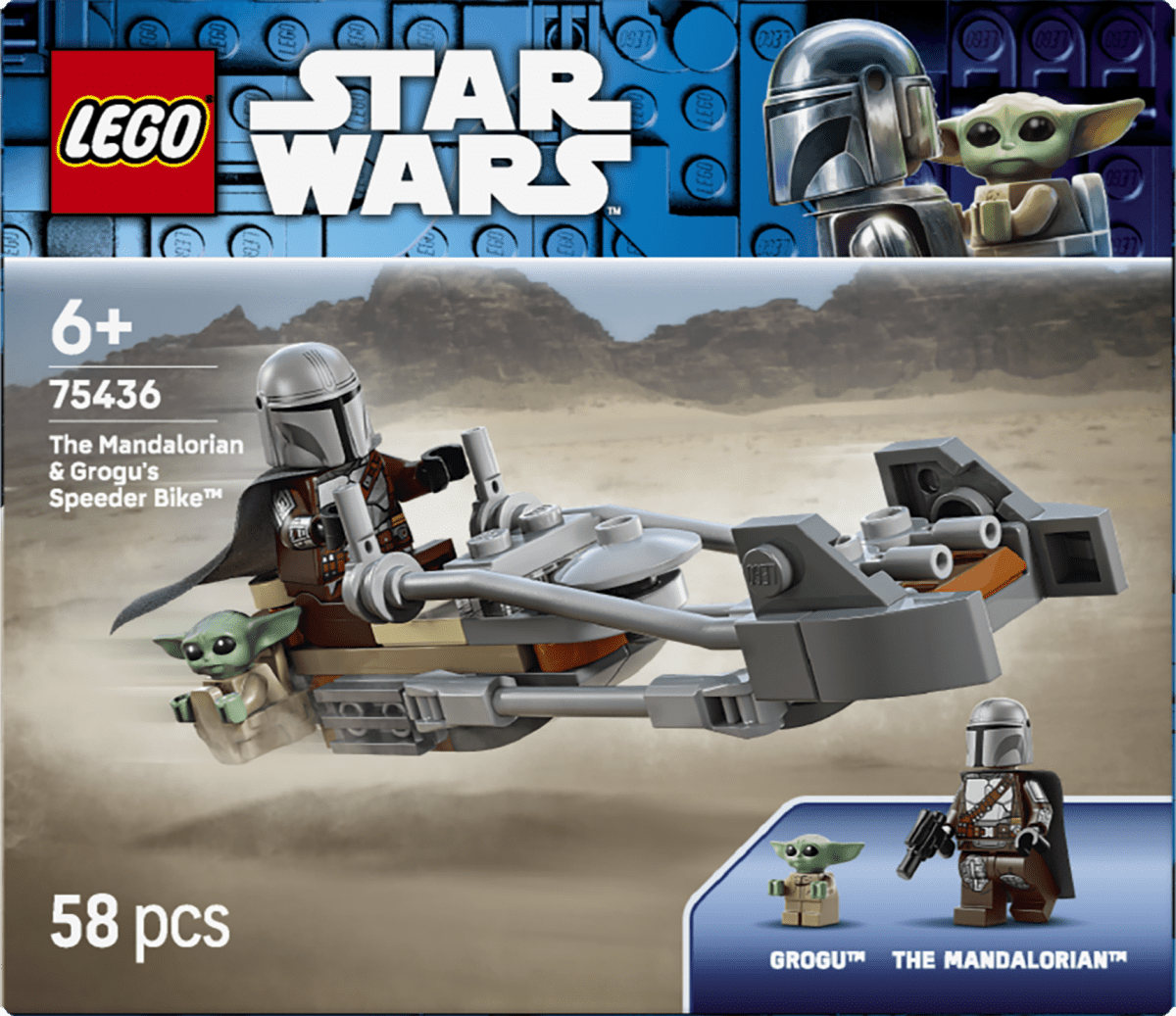 LEGO® Star Wars™ The Mandalorian & Grogu’s Speeder Bike™ 75436 - Phillips Hobbies