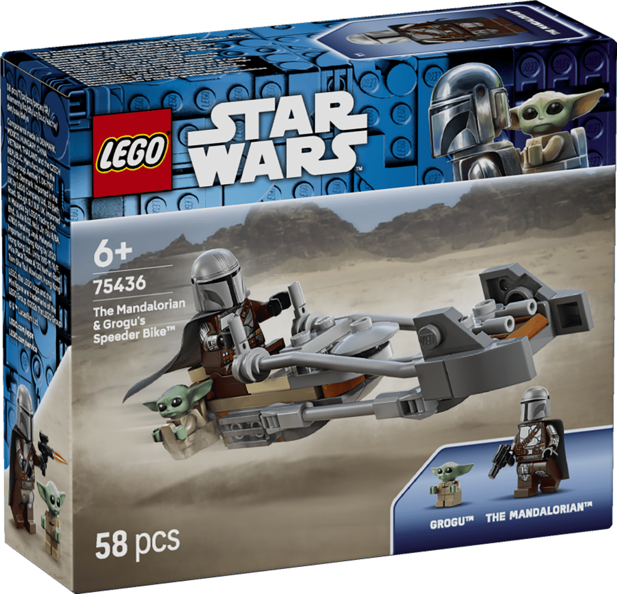 LEGO® Star Wars™ The Mandalorian & Grogu’s Speeder Bike™ 75436 - Phillips Hobbies