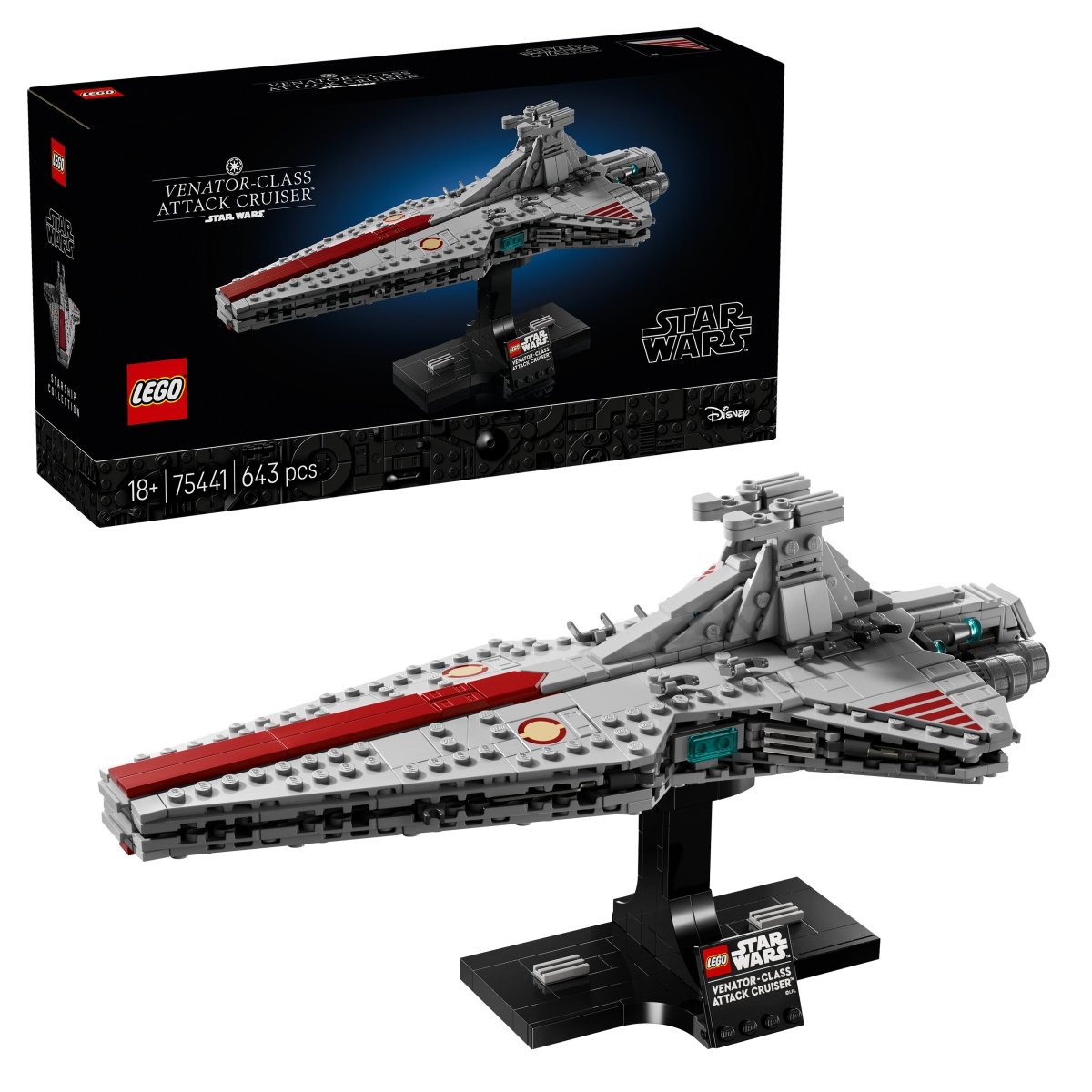 LEGO® Star Wars™ Venator - Class Attack Cruiser™ Set 75441 - Phillips Hobbies
