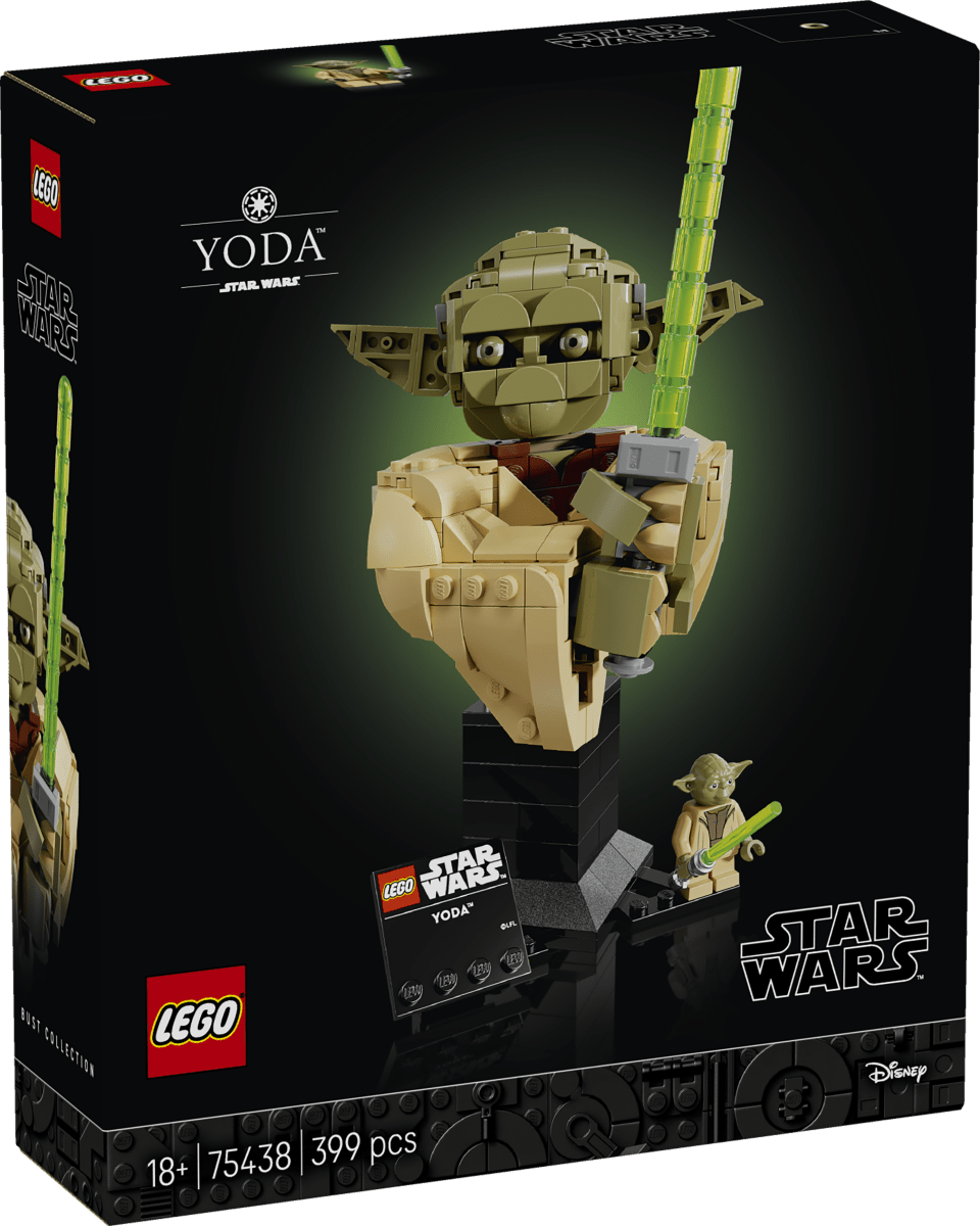 LEGO® Star Wars™ Yoda™ Bust Collectible Building Set 75438 - Phillips Hobbies