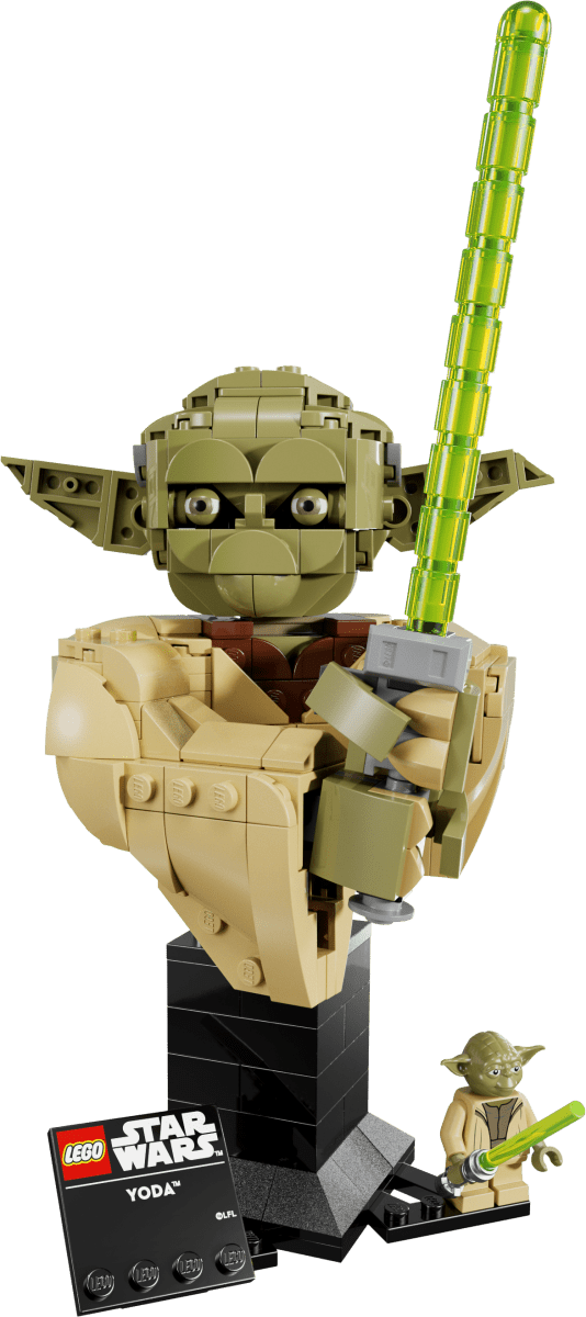 LEGO® Star Wars™ Yoda™ Bust Collectible Building Set 75438 - Phillips Hobbies