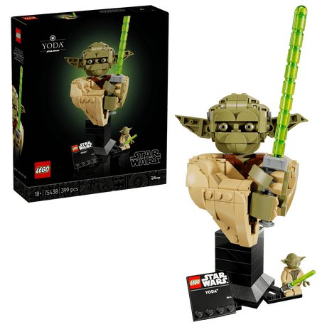LEGO® Star Wars™ Yoda™ Bust Collectible Building Set 75438 - Phillips Hobbies