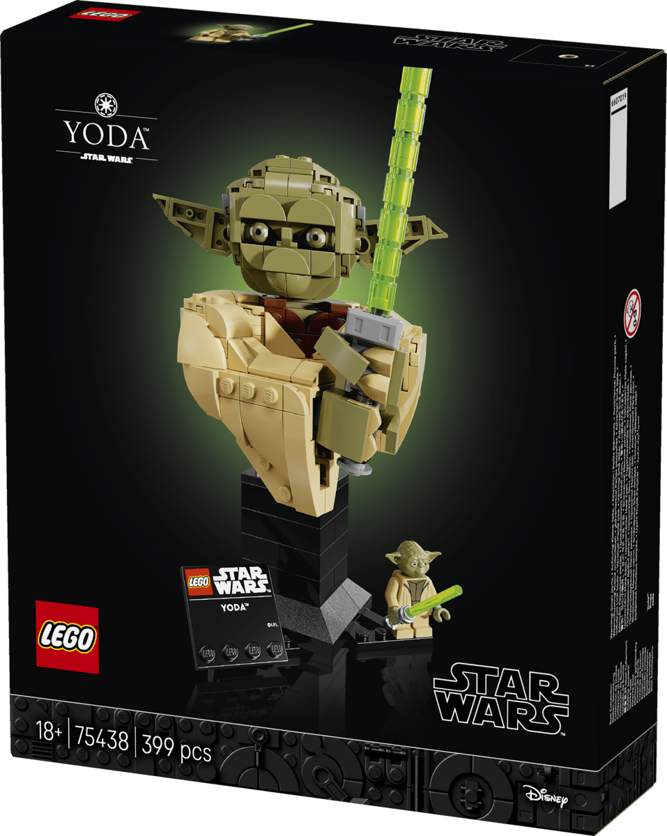 LEGO® Star Wars™ Yoda™ Bust Collectible Building Set 75438 - Phillips Hobbies