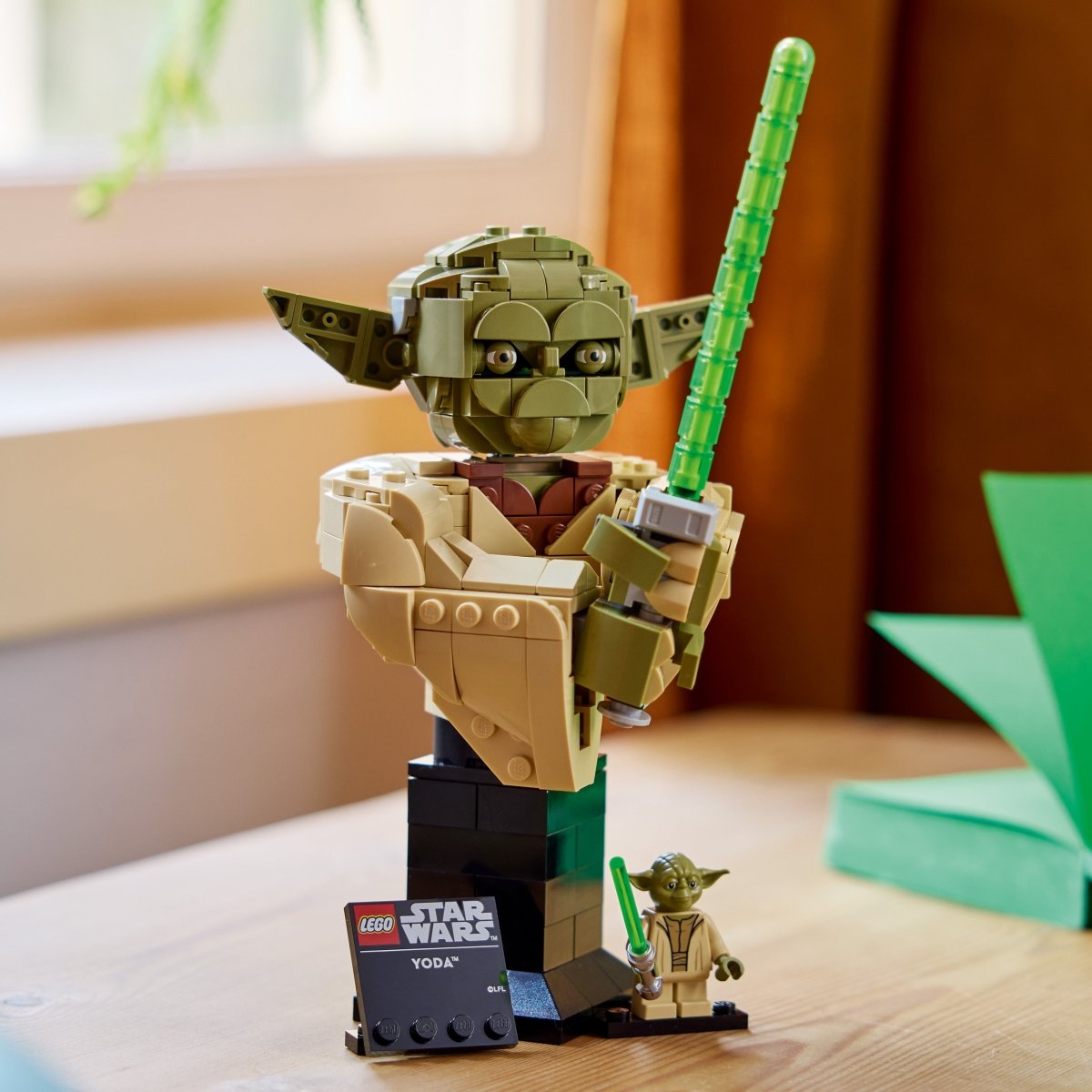 LEGO® Star Wars™ Yoda™ Bust Collectible Building Set 75438 - Phillips Hobbies