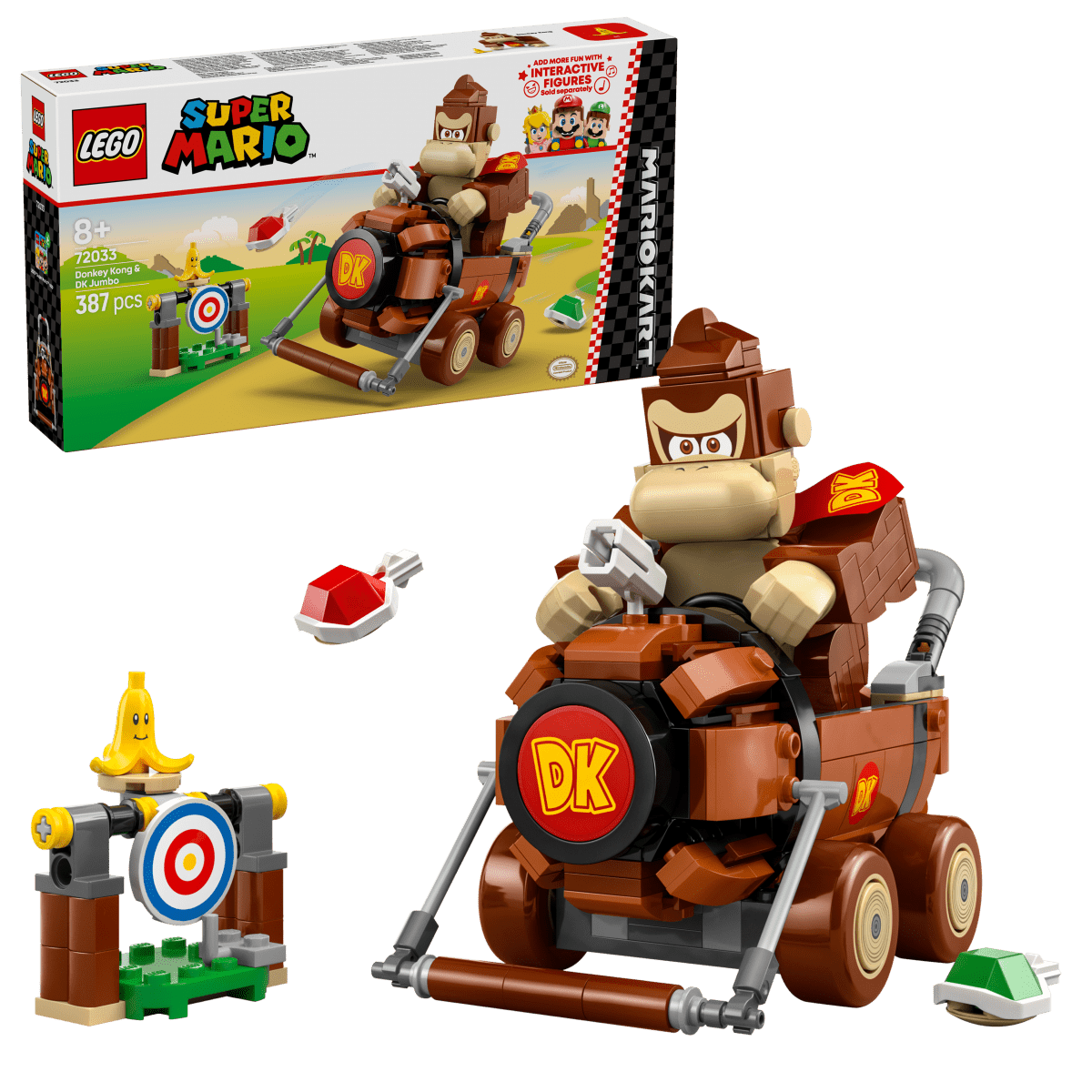 LEGO Super Mario: Mario Kart – Donkey Kong & DK Jumbo 72033 - Phillips Hobbies