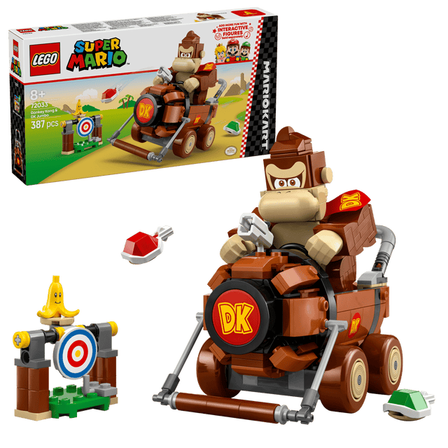 LEGO Super Mario: Mario Kart – Donkey Kong & DK Jumbo 72033 - Phillips Hobbies
