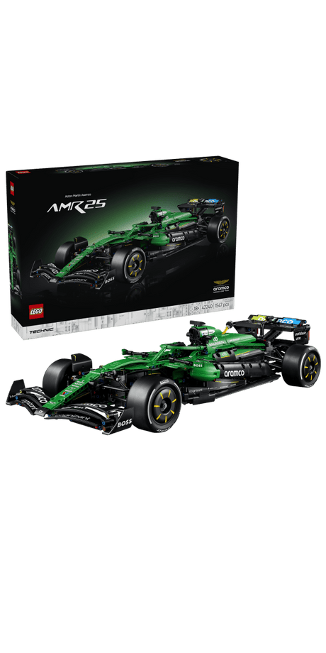 LEGO® Technic Aston Martin Aramco AMR25 F1® Car 42240 - Phillips Hobbies