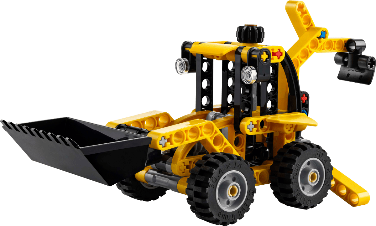 LEGO Technic Backhoe Loader Construction Vehicle Toy 42197 - Phillips Hobbies