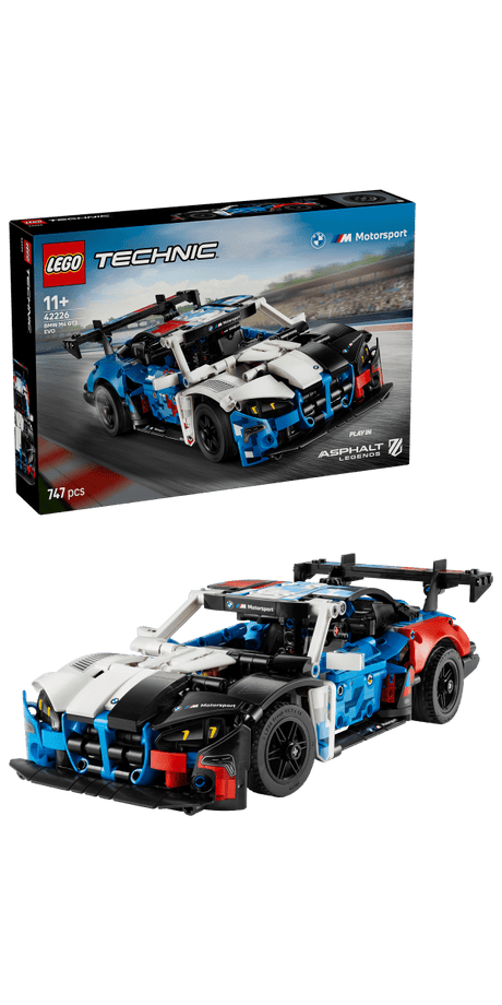 LEGO® Technic BMW M4 GT3 EVO Race Car Model Kit 42226 - Phillips Hobbies