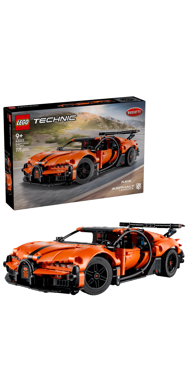 LEGO® Technic Bugatti Chiron Pur Sport Hypercar 42222 - Phillips Hobbies