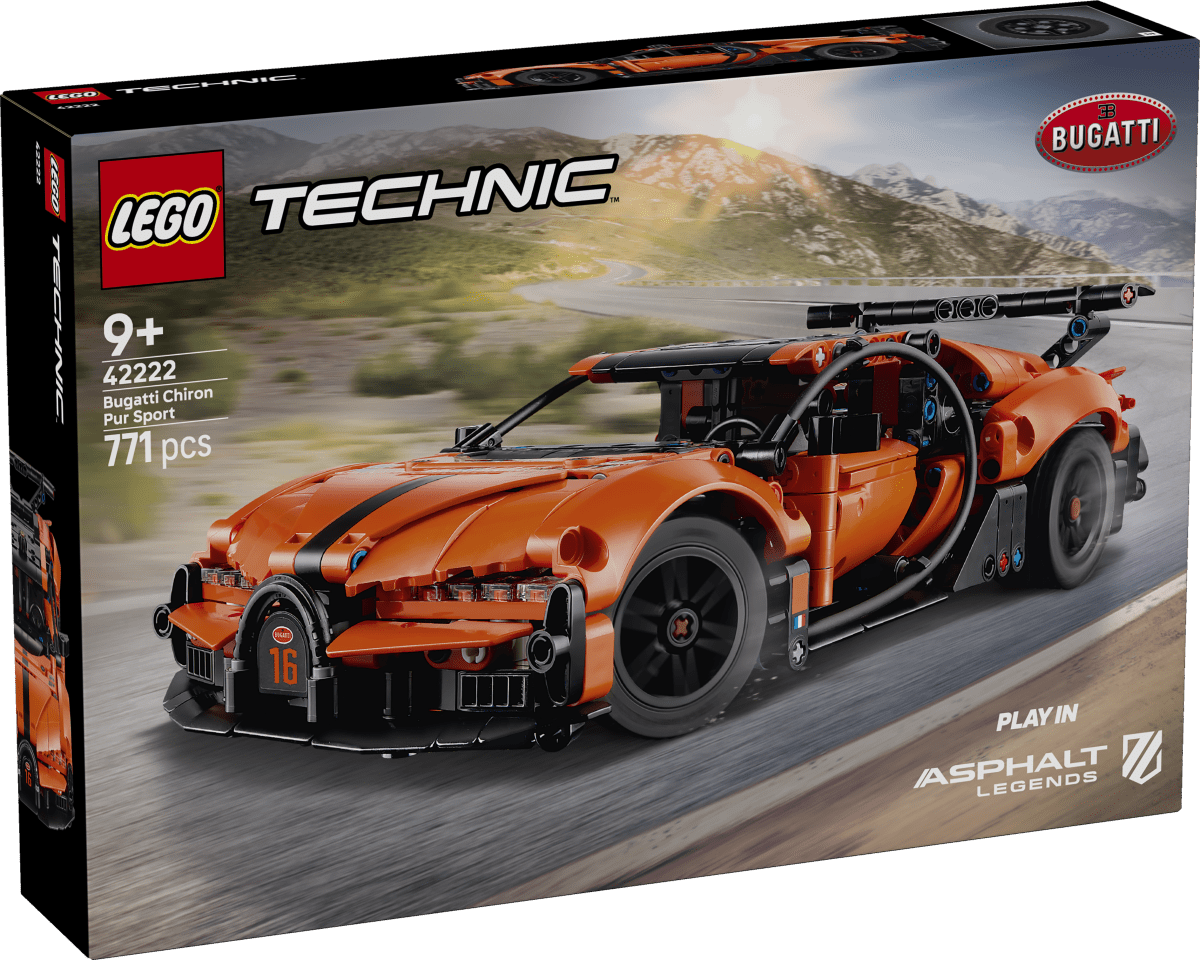 LEGO® Technic Bugatti Chiron Pur Sport Hypercar 42222 - Phillips Hobbies