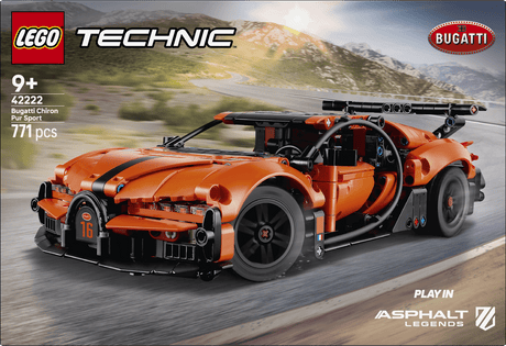 LEGO® Technic Bugatti Chiron Pur Sport Hypercar 42222 - Phillips Hobbies