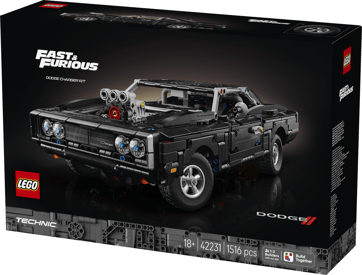 LEGO® Technic Fast and Furious Dodge Charger R/T Car 42231 - Phillips Hobbies