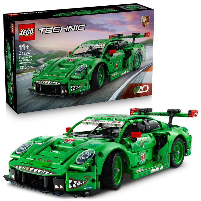 LEGO® Technic Porsche 911 GT3 R REXY AO Racing Car 42224 - Phillips Hobbies