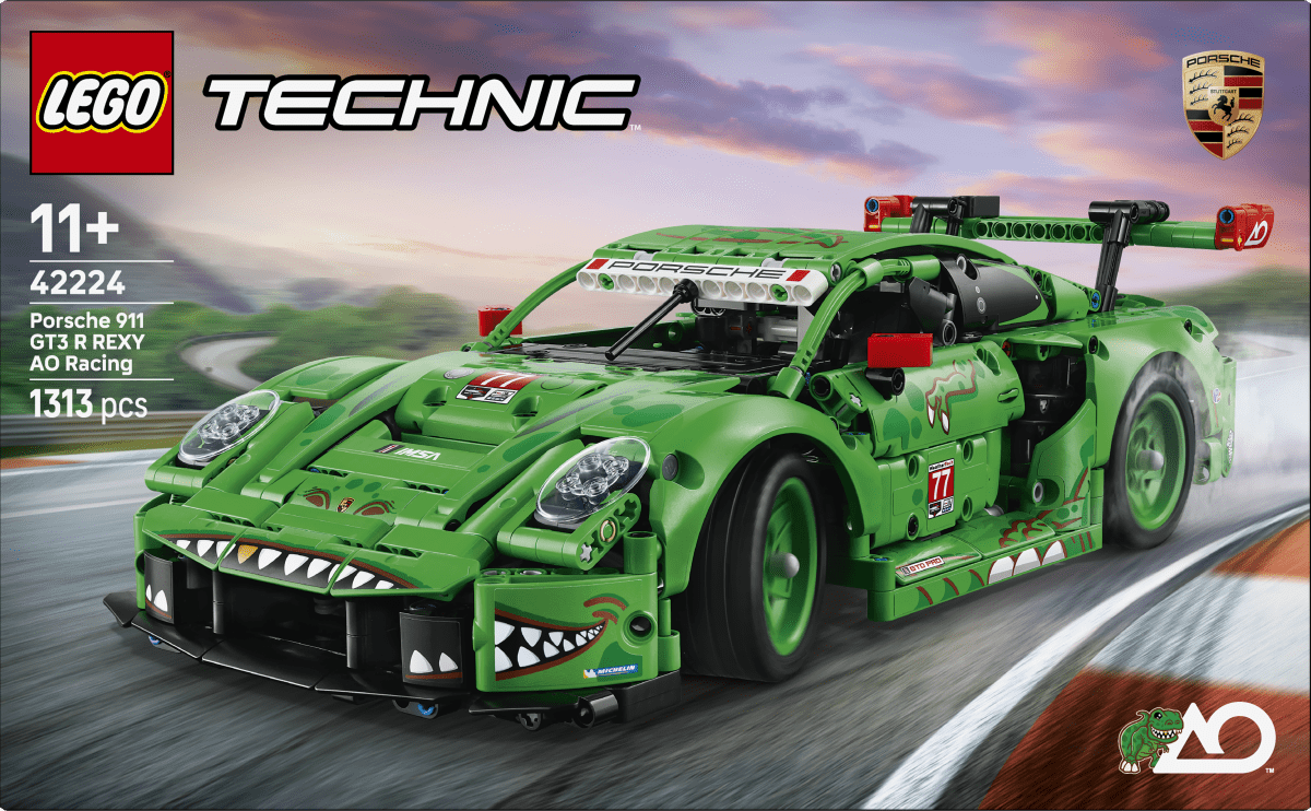 LEGO® Technic Porsche 911 GT3 R REXY AO Racing Car 42224 - Phillips Hobbies