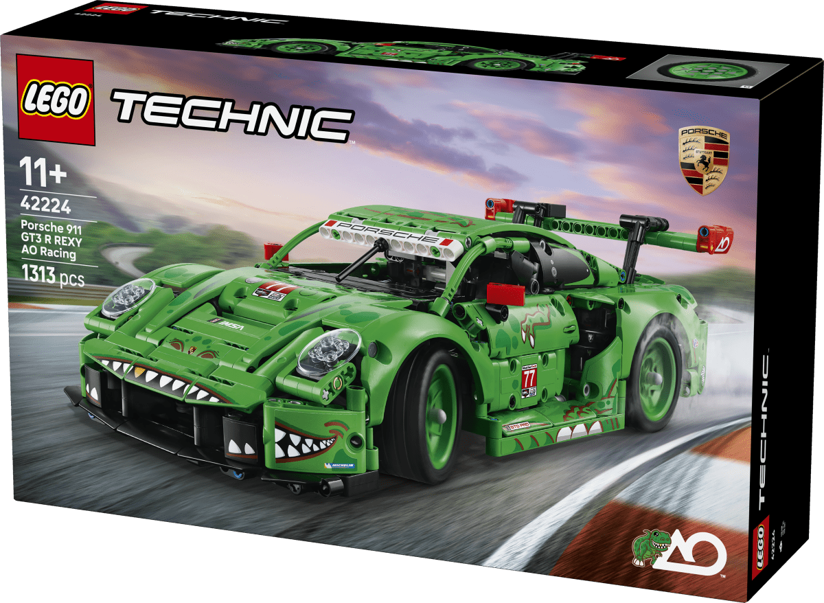 LEGO® Technic Porsche 911 GT3 R REXY AO Racing Car 42224 - Phillips Hobbies