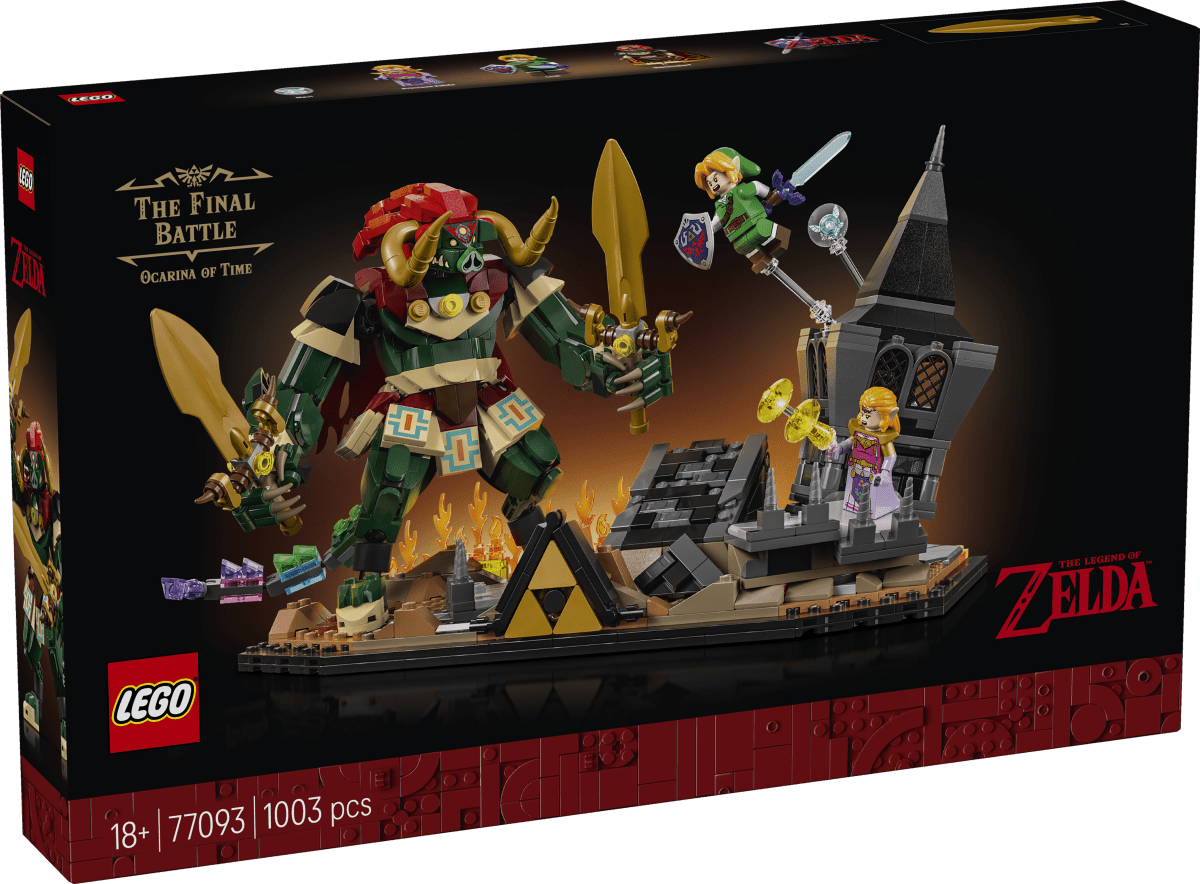 LEGO® The Legend of Zelda™: Ocarina of Time™ – The Final Battle 77093 - Phillips Hobbies