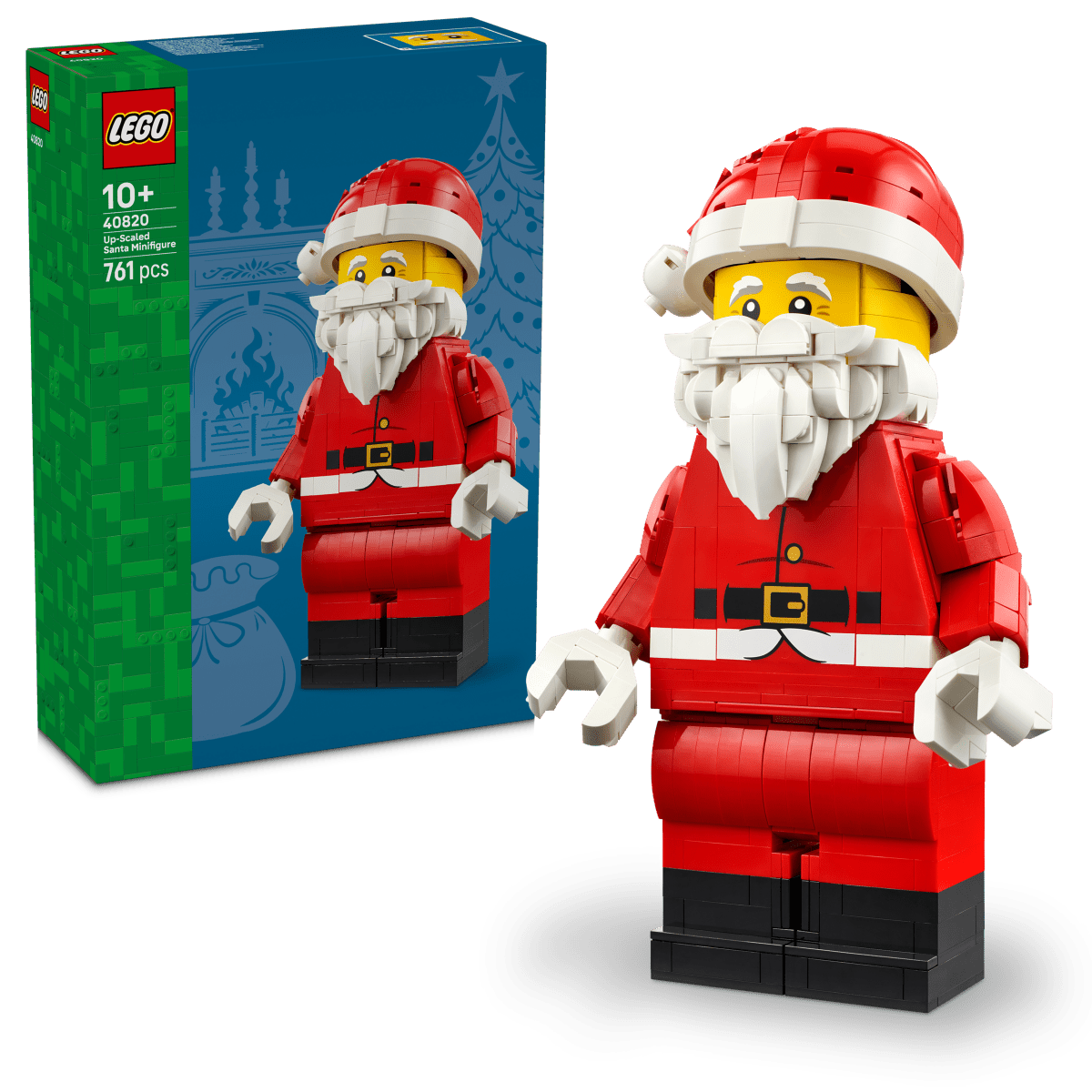 LEGO® Up-Scaled Santa Minifigure Christmas Toy Decoration 40820 - Phillips Hobbies