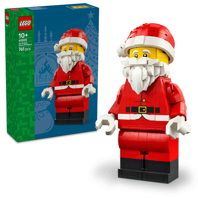 LEGO® Up-Scaled Santa Minifigure Christmas Toy Decoration 40820 - Phillips Hobbies