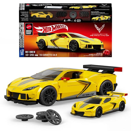 Mattel Brick Shop Hot Wheels ’20 Corvette C8.R Building Toy Kit - Phillips Hobbies