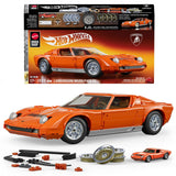 Mattel Brick Shop Hot Wheels '71 Lamborghini Miura P400 SV Building Toy Kit - Phillips Hobbies