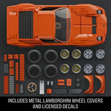 Mattel Brick Shop Hot Wheels '71 Lamborghini Miura P400 SV Building Toy Kit - Phillips Hobbies