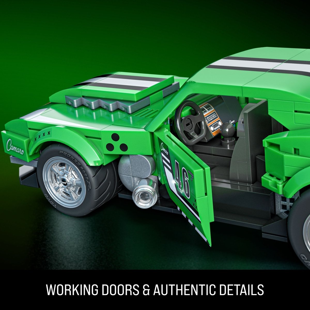 Mattel Brick Shop Hot Wheels Custom '68 Camaro - Phillips Hobbies
