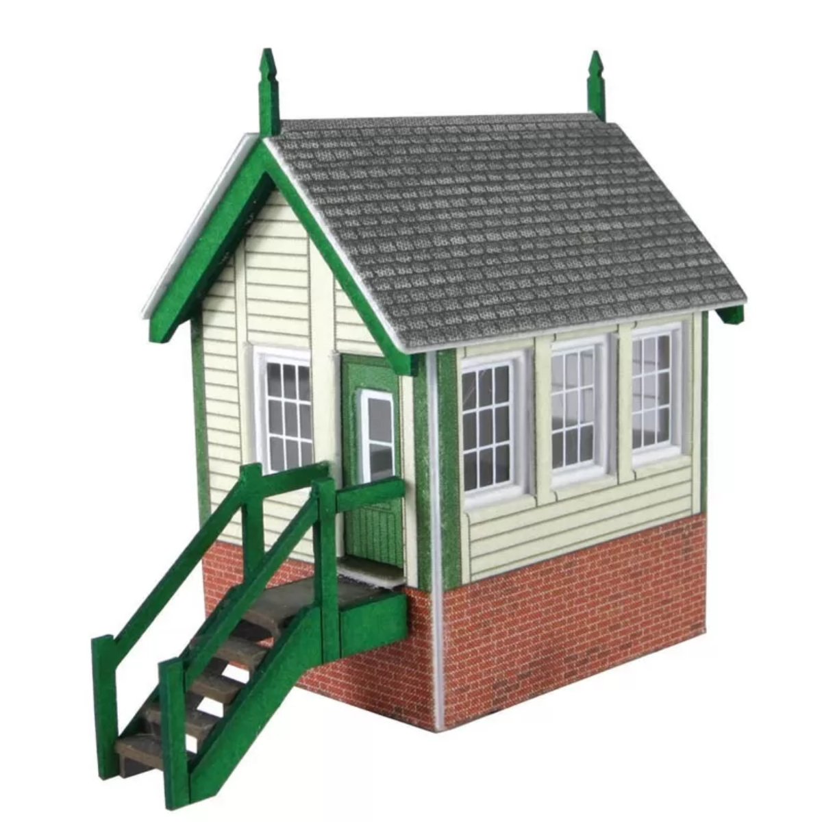 Metcalfe PN133 Signal Box Set Card Kit - N Gauge - Phillips Hobbies