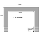 Metcalfe PN136 Footbridge Card Kit - N Gauge - Phillips Hobbies