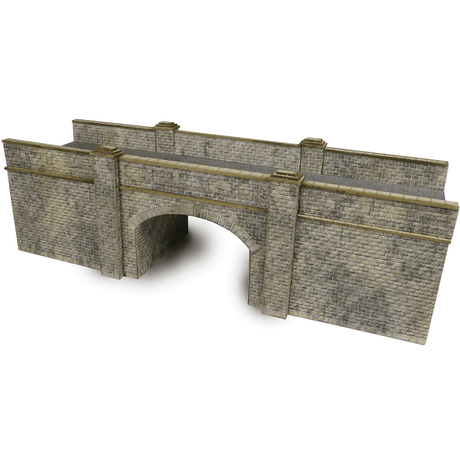 Metcalfe PN147 Railway Bridge in Stone Card Kit - N Gauge - Phillips Hobbies