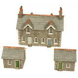 Metcalfe PN155 Workers Cottages Card Kit - N Gauge - Phillips Hobbies