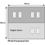 Metcalfe PN185 Industrial Unit Card Kit - N Gauge - Phillips Hobbies