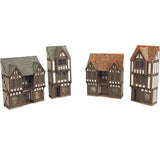 Metcalfe PN190 Low Relief Timber Framed Shops Card Kit - N Gauge - Phillips Hobbies