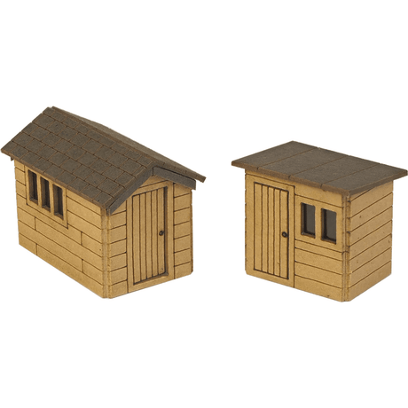 Metcalfe PN812 Garden Sheds Card Kit - N Gauge - Phillips Hobbies
